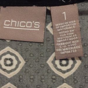Chico's Tops - Chico’s Size 1 Top in Neutral Colors Chico's Tops - Chico’s Size 1 Top in Neutral Colors